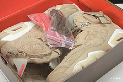 JORDAN AIR TRAVIS 6 KHAKI”  SCOTT DH0690-200 “BRITISH X 0916